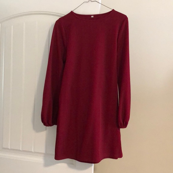 Long sleeve dress - with tie - Picture 2 of 2